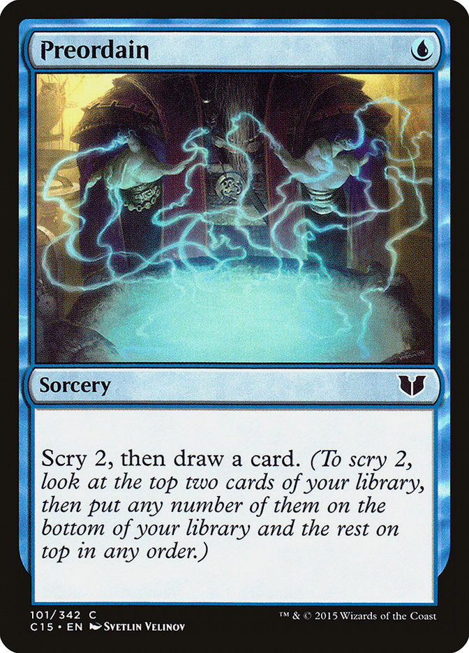 Preordain [Commander 2015] | Game Master's Emporium (The New GME)