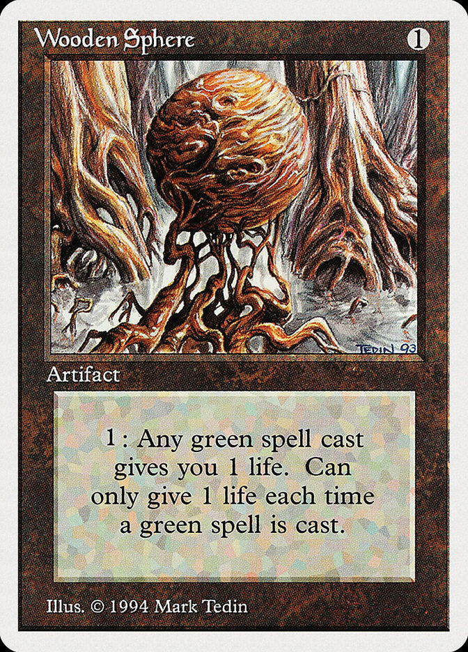 Wooden Sphere [Summer Magic / Edgar] | Game Master's Emporium (The New GME)