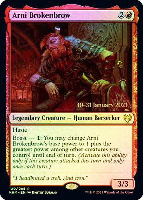 Arni Brokenbrow [Kaldheim Prerelease Promos] | Game Master's Emporium (The New GME)