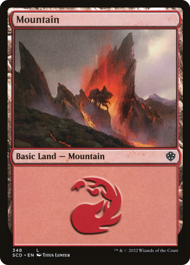 Mountain (348) [Starter Commander Decks] | Game Master's Emporium (The New GME)