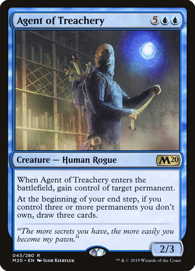Agent of Treachery [Core Set 2020] | Game Master's Emporium (The New GME)