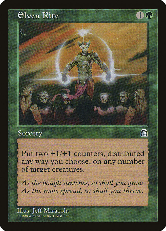 Elven Rite [Stronghold] | Game Master's Emporium (The New GME)