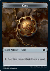 Clue (14) // Zombie Double-Sided Token [Modern Horizons 2 Tokens] | Game Master's Emporium (The New GME)