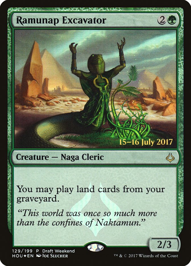 Ramunap Excavator (Draft Weekend) [Hour of Devastation Promos] | Game Master's Emporium (The New GME)