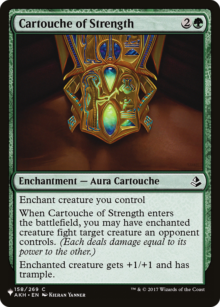 Cartouche of Strength [The List Reprints] | Game Master's Emporium (The New GME)