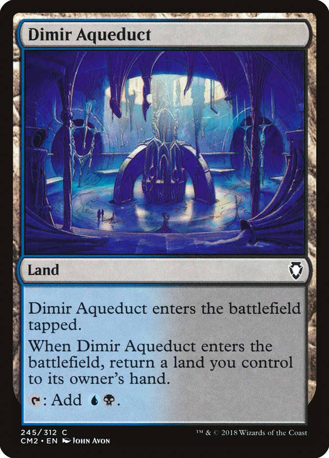 Dimir Aqueduct [Commander Anthology Volume II] | Game Master's Emporium (The New GME)