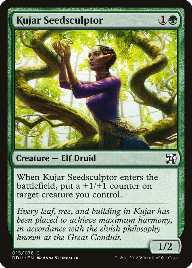 Kujar Seedsculptor [Duel Decks: Elves vs. Inventors] | Game Master's Emporium (The New GME)
