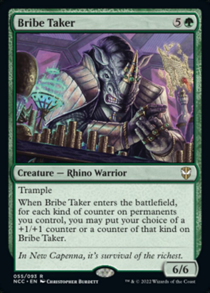 Bribe Taker [Streets of New Capenna Commander] | Game Master's Emporium (The New GME)