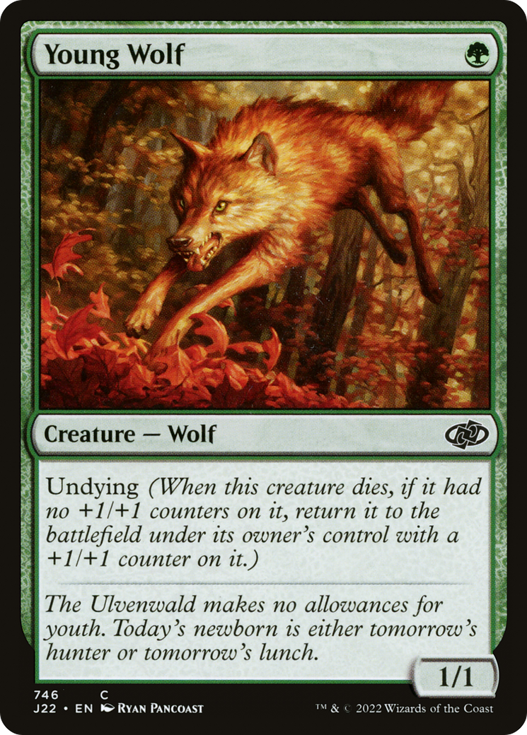 Young Wolf [Jumpstart 2022] | Game Master's Emporium (The New GME)