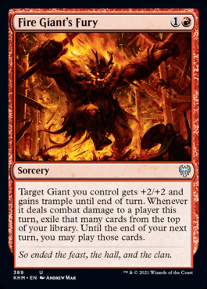 Fire Giant's Fury [Kaldheim] | Game Master's Emporium (The New GME)