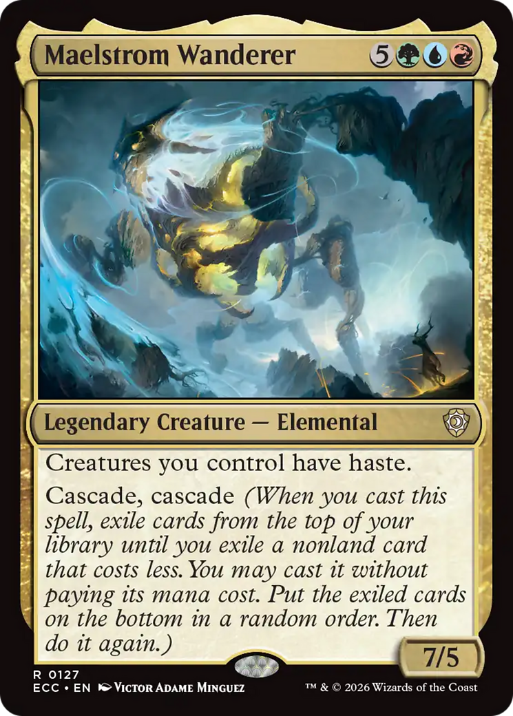 Maelstrom Wanderer [Lorwyn Eclipsed Commander] | Game Master's Emporium (The New GME)