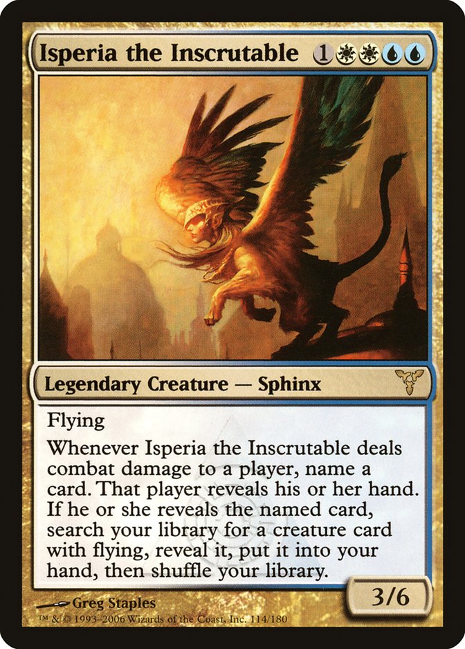 Isperia the Inscrutable [Dissension] | Game Master's Emporium (The New GME)