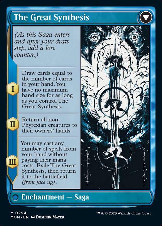 Jin-Gitaxias // The Great Synthesis (Showcase Planar Booster Fun) [March of the Machine] | Game Master's Emporium (The New GME)