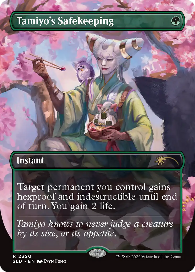 Tamiyo's Safekeeping (Rainbow Foil) [Secret Lair Drop Series] | Game Master's Emporium (The New GME)