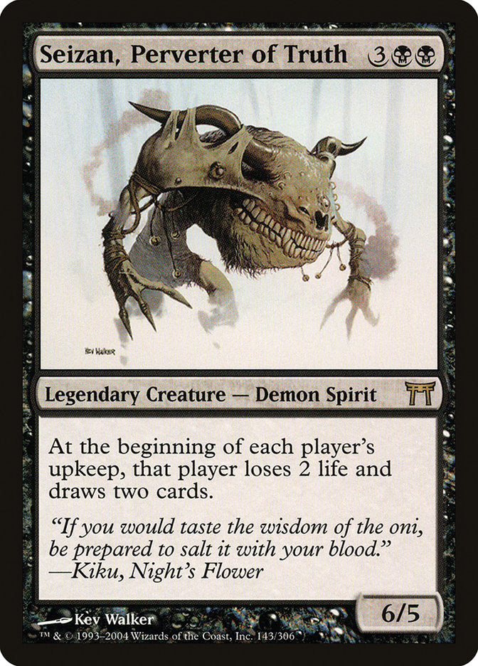 Seizan, Perverter of Truth [Champions of Kamigawa] | Game Master's Emporium (The New GME)