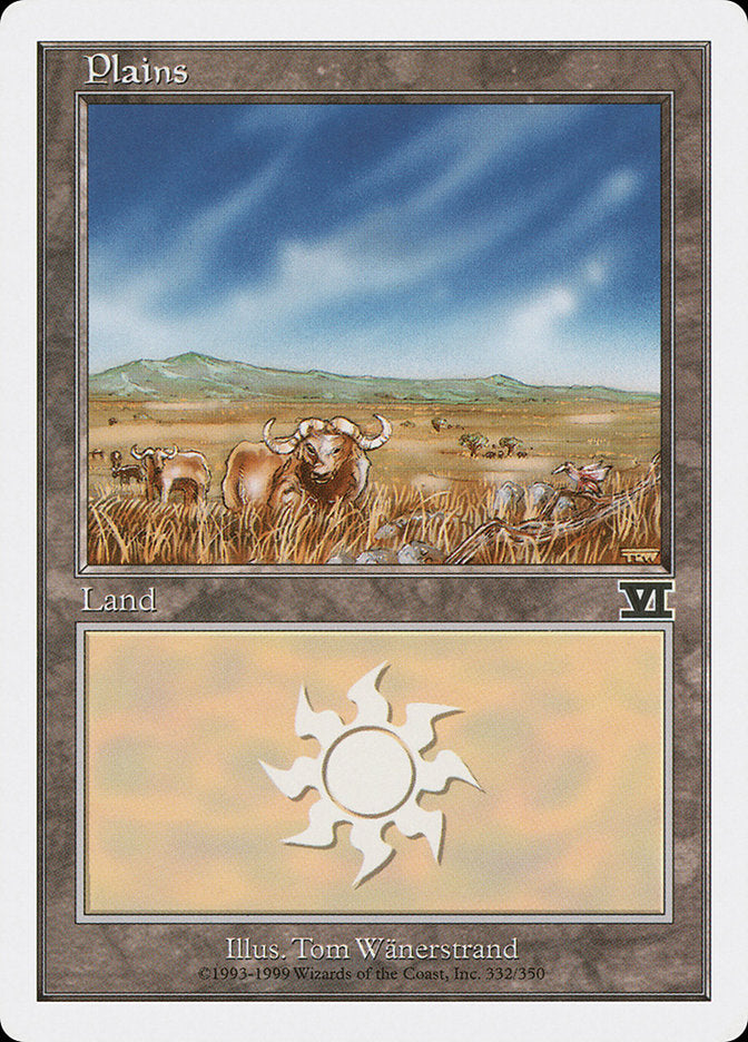 Plains (332) [Classic Sixth Edition] | Game Master's Emporium (The New GME)