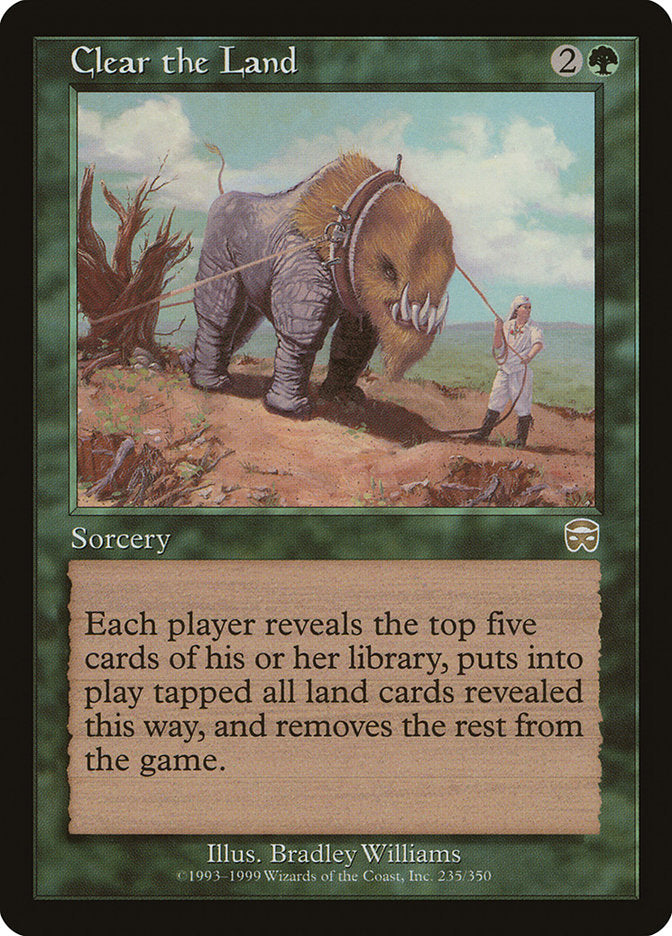 Clear the Land [Mercadian Masques] | Game Master's Emporium (The New GME)