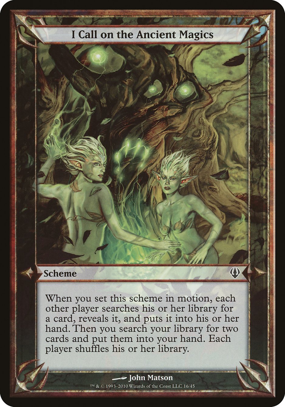 I Call on the Ancient Magics (Schemes) [Archenemy Schemes] | Game Master's Emporium (The New GME)