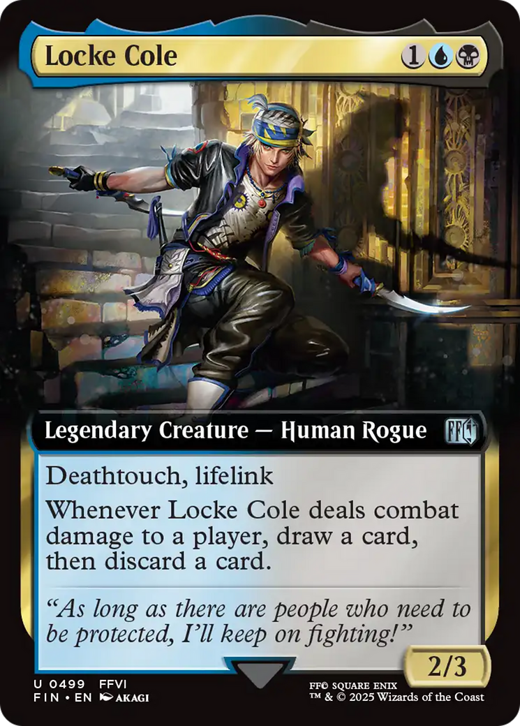 Locke Cole (Extended Art) [FINAL FANTASY] | Game Master's Emporium (The New GME)
