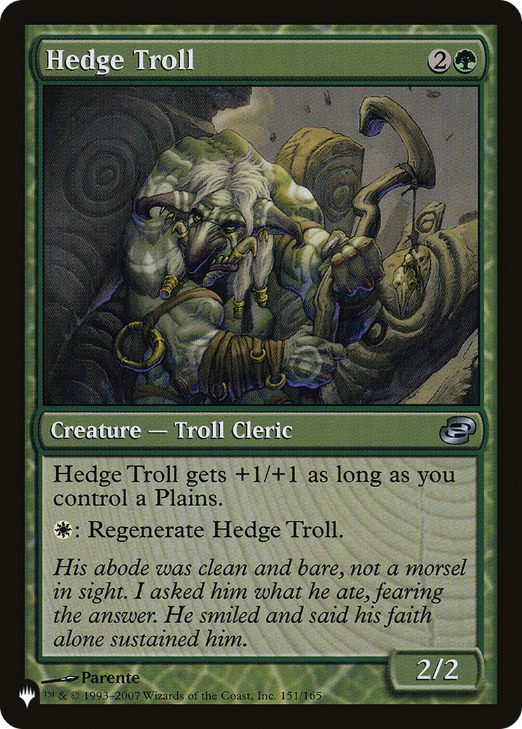 Hedge Troll [The List] | Game Master's Emporium (The New GME)