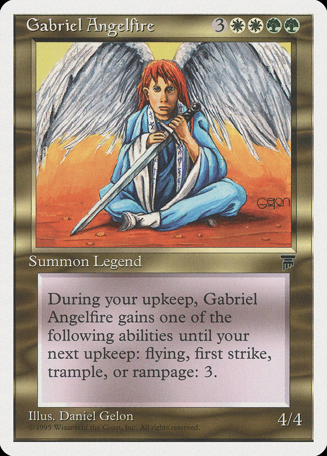 Gabriel Angelfire [Chronicles] | Game Master's Emporium (The New GME)