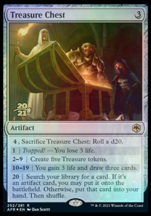 Treasure Chest [Dungeons & Dragons: Adventures in the Forgotten Realms Prerelease Promos] | Game Master's Emporium (The New GME)