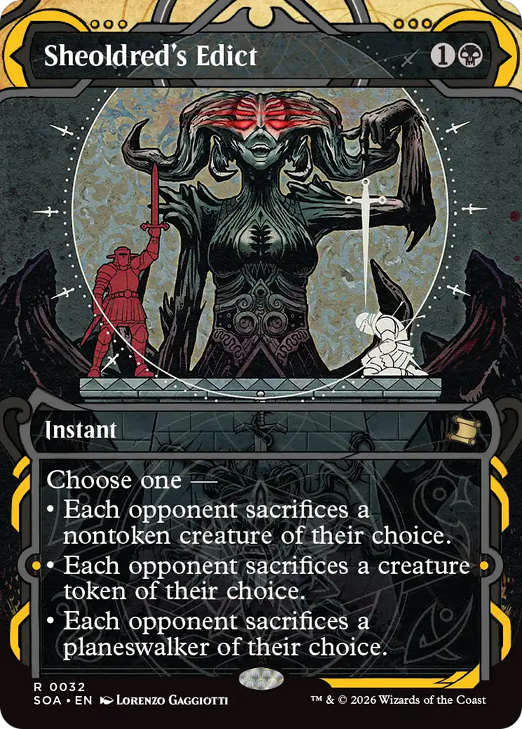 Sheoldred's Edict [Secrets of Strixhaven: Mystical Archive] | Game Master's Emporium (The New GME)