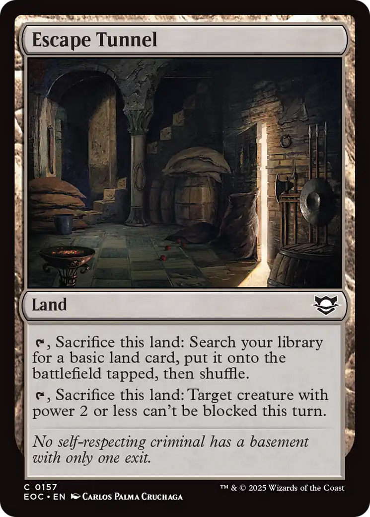 Escape Tunnel [Edge of Eternities Commander] | Game Master's Emporium (The New GME)