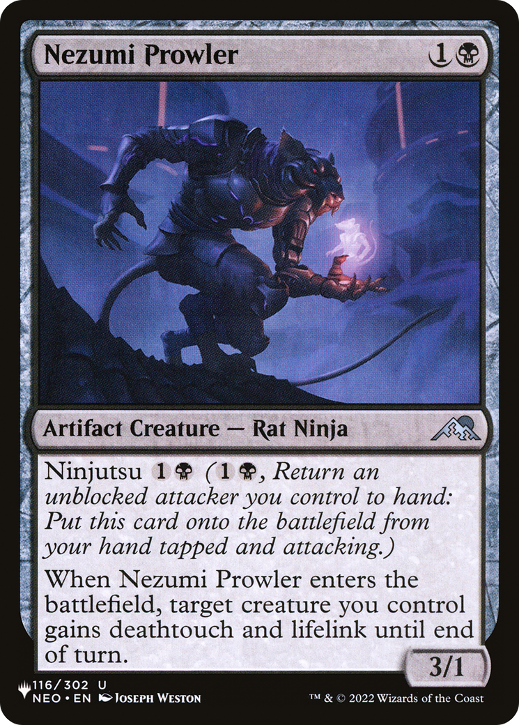 Nezumi Prowler [The List Reprints] | Game Master's Emporium (The New GME)