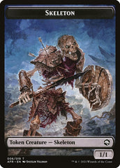Illusion // Skeleton Double-Sided Token [Dungeons & Dragons: Adventures in the Forgotten Realms Commander Tokens] | Game Master's Emporium (The New GME)