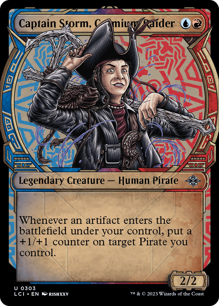 Captain Storm, Cosmium Raider (Showcase) [The Lost Caverns of Ixalan] | Game Master's Emporium (The New GME)