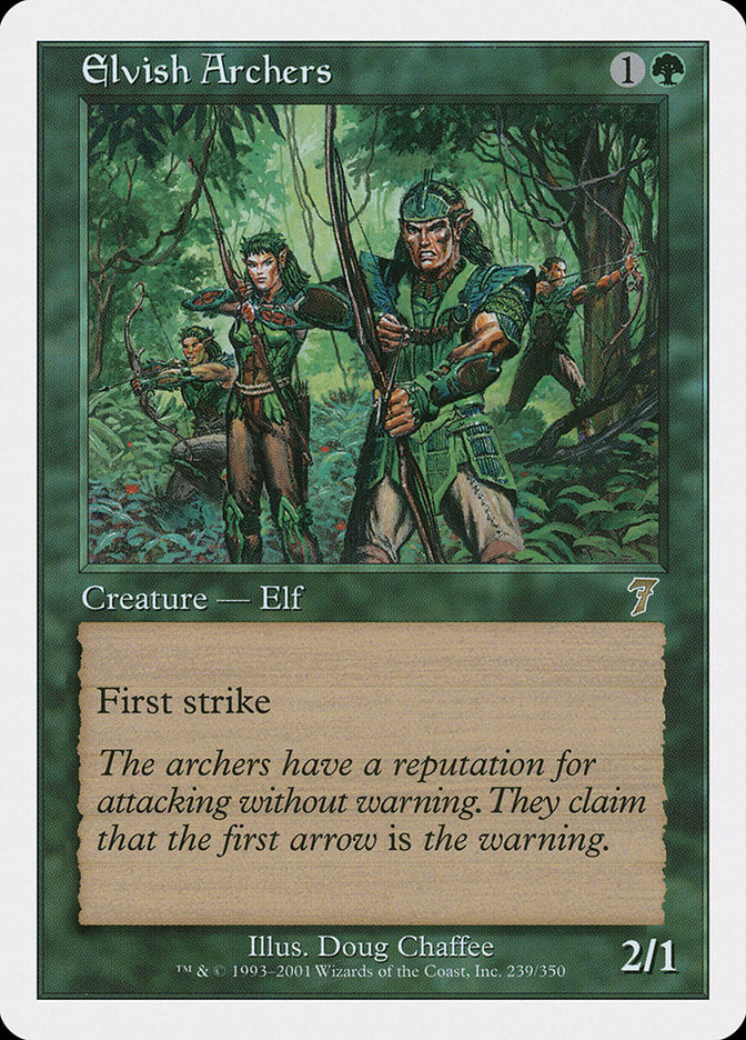 Elvish Archers [Seventh Edition] | Game Master's Emporium (The New GME)