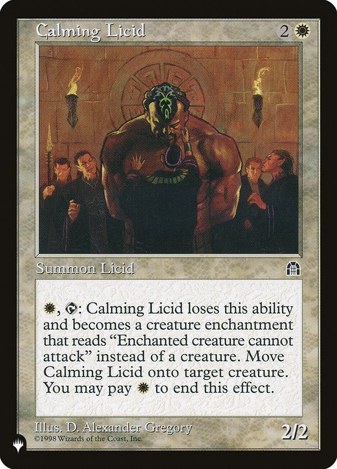 Calming Licid [The List] | Game Master's Emporium (The New GME)