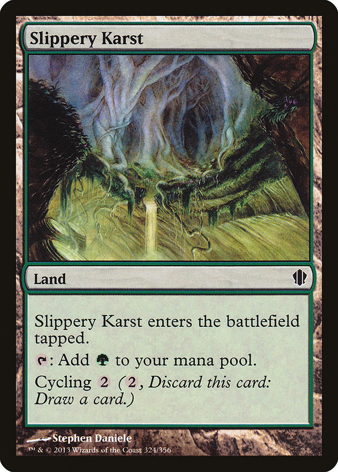 Slippery Karst [Commander 2013] | Game Master's Emporium (The New GME)