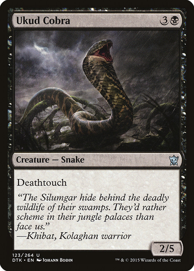 Ukud Cobra [Dragons of Tarkir] | Game Master's Emporium (The New GME)