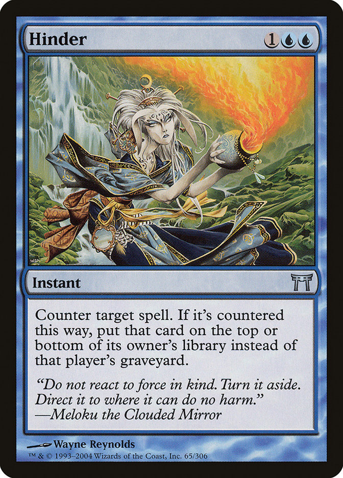 Hinder [Champions of Kamigawa] | Game Master's Emporium (The New GME)