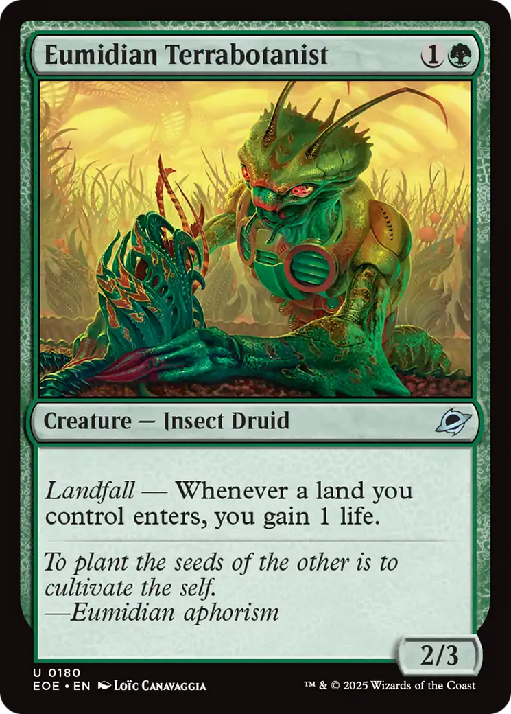 Eumidian Terrabotanist [Edge of Eternities] | Game Master's Emporium (The New GME)