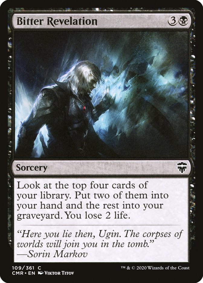 Bitter Revelation [Commander Legends] | Game Master's Emporium (The New GME)
