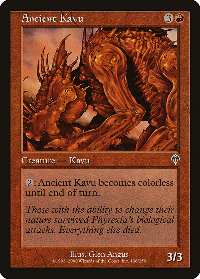 Ancient Kavu [Invasion] | Game Master's Emporium (The New GME)