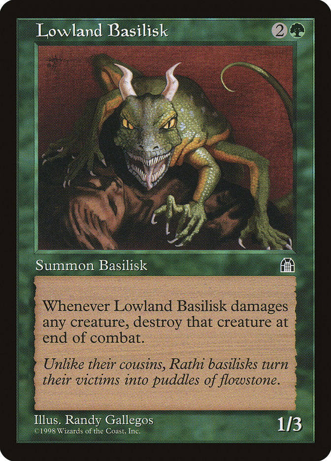 Lowland Basilisk [Stronghold] | Game Master's Emporium (The New GME)