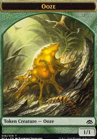 Ooze (016) // Ooze (017) Double-Sided Token [Planechase Anthology Tokens] | Game Master's Emporium (The New GME)