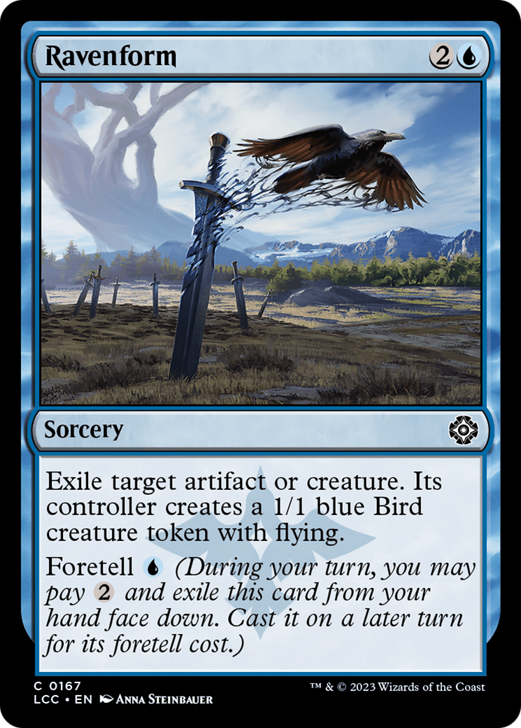 Ravenform [The Lost Caverns of Ixalan Commander] | Game Master's Emporium (The New GME)