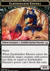 Earthshaker Khenra // Zombie Double-Sided Token [Hour of Devastation Tokens] | Game Master's Emporium (The New GME)