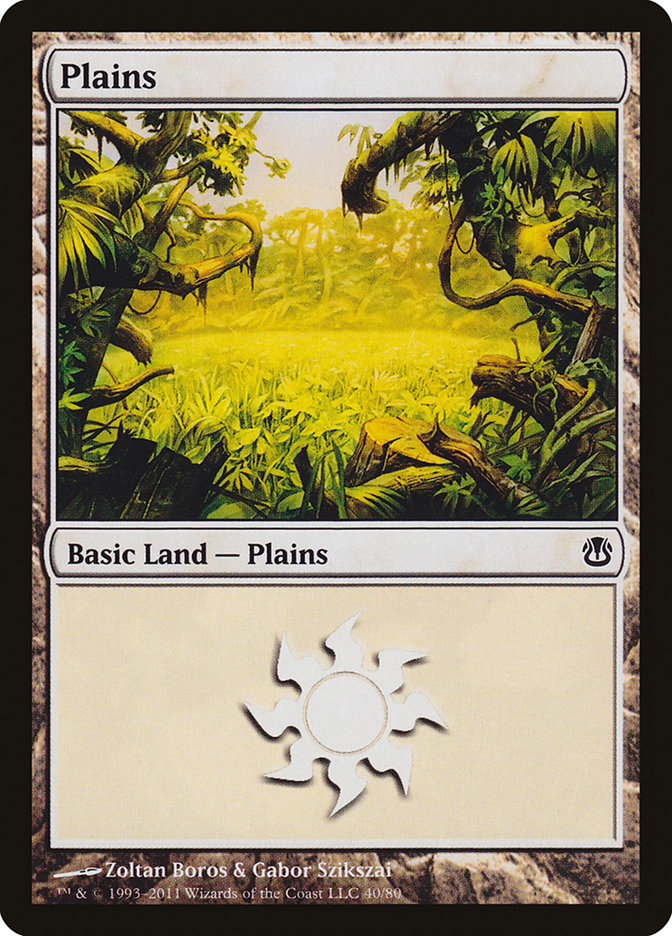 Plains (40) [Duel Decks: Ajani vs. Nicol Bolas] | Game Master's Emporium (The New GME)