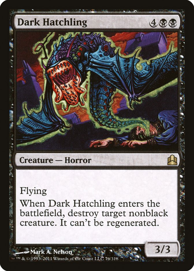 Dark Hatchling [Commander 2011] | Game Master's Emporium (The New GME)
