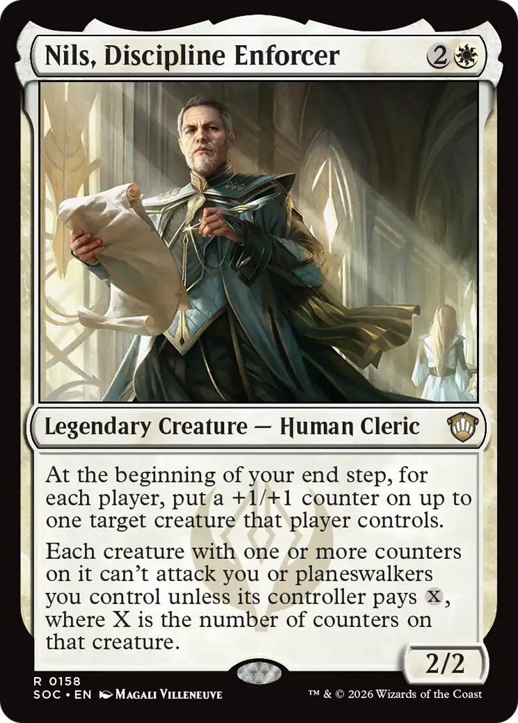 Nils, Discipline Enforcer [Secrets of Strixhaven Commander] | Game Master's Emporium (The New GME)