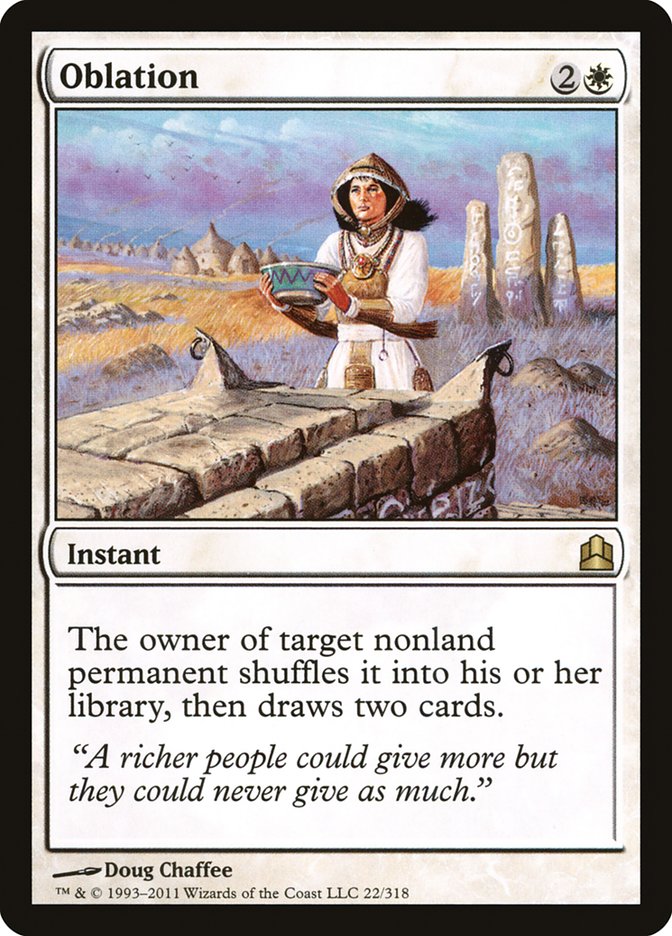 Oblation [Commander 2011] | Game Master's Emporium (The New GME)