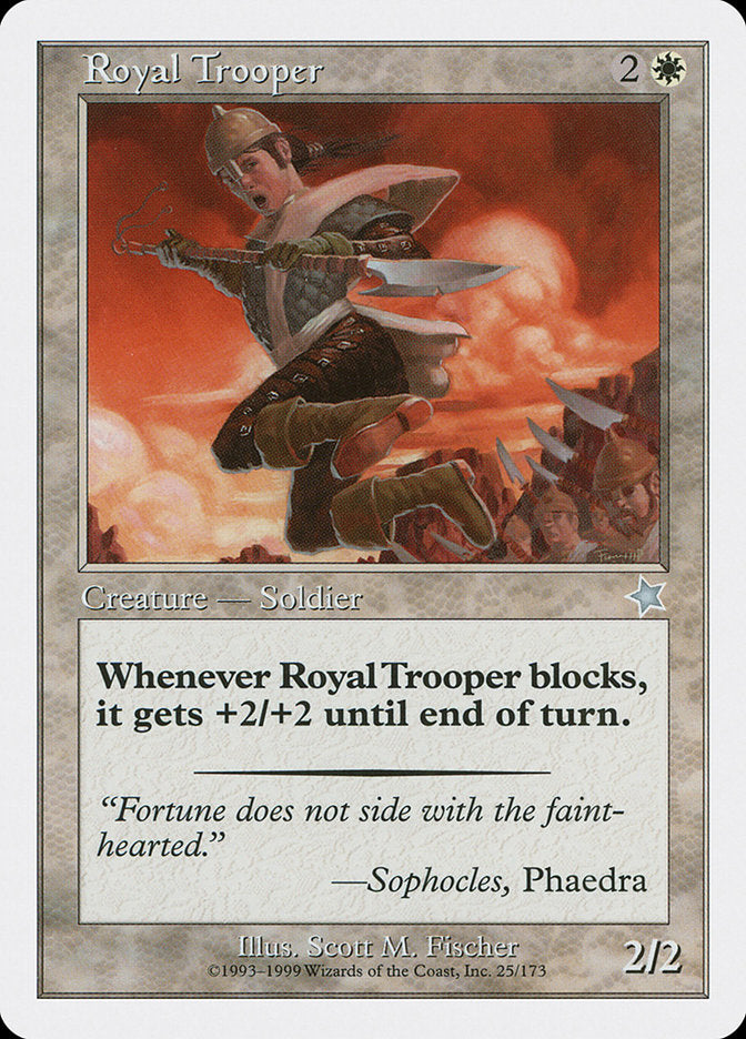 Royal Trooper [Starter 1999] | Game Master's Emporium (The New GME)