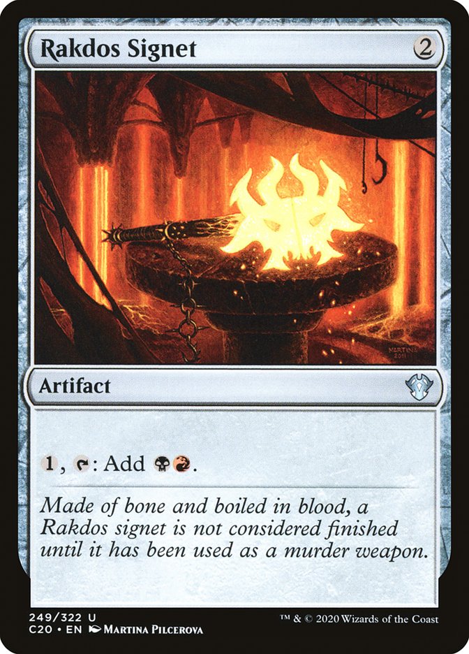 Rakdos Signet [Commander 2020] | Game Master's Emporium (The New GME)