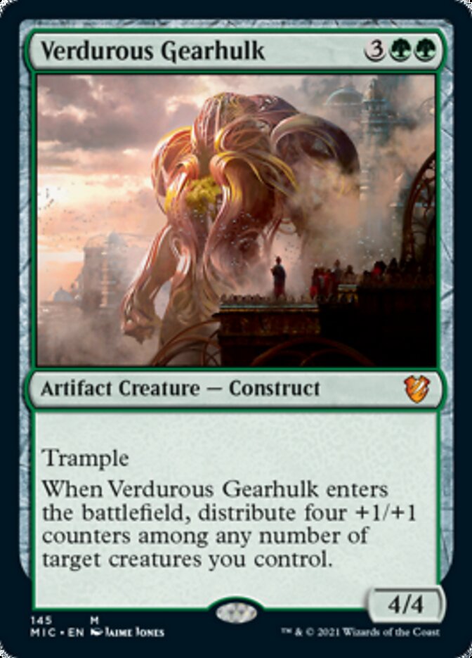 Verdurous Gearhulk [Innistrad: Midnight Hunt Commander] | Game Master's Emporium (The New GME)